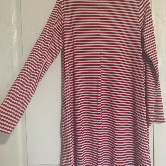 Short dress,Turkish cotton,red color,casual dress - Picture 3 of 4